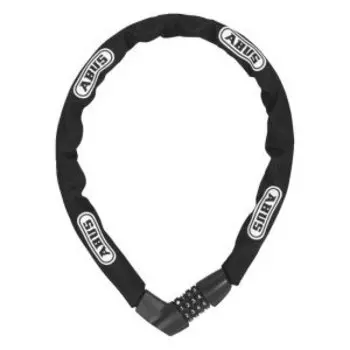 Велосипедный замок ABUS TRESOR 1385 цепь, кодовый, 850 х 7, черный, 433023_ABUS