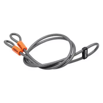 Велосипедный замок Kryptonite Cables KryptoFlex 710 Looped, тросовый, 10 х 2200 мм, 720018210610