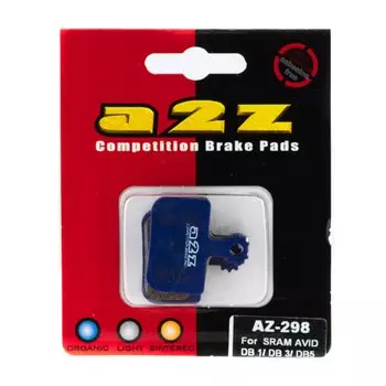 Тормозные колодки A2Z Avid DB1, синий, AZ-298