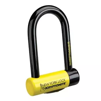 Велосипедный замок Kryptonite New York Fahgettaboudit U-lock, на ключ, 18 х 83 х 153 мм, черный, 720018002178