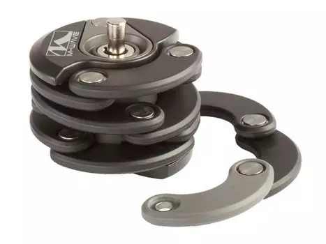 Велосипедный замок M-Wave F600D, сверхпрочный, сигментный, на ключ, 600мм, 230196