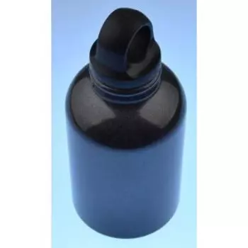 Фляга металлик велосипедная Stark (5230) 300 мл, пластик / резьбовая крышка с хомутом, JK9914