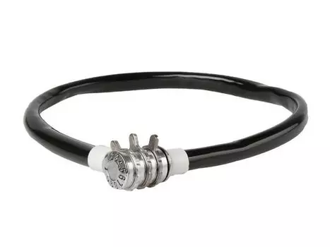 Велосипедный замок M-Wave тросовый, кодовый, 12х500, разных цветов, 230108