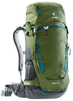 Рюкзак велосипедный Deuter 2017-18 Rise 34+ pine-granite б/р, 3301318_2480