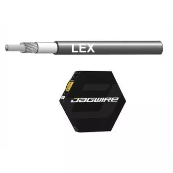 Рубашка троса JAGWIRE, 4 мм, LEX, 1м, черная, 90A9765