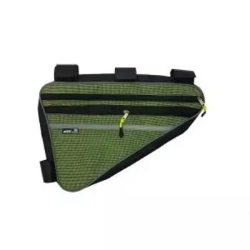 Велосумка Alpine, под раму, большая, 40х27х7 см, зеленый, вс015.040.156