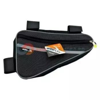 Велосумка Alpine, под раму, средняя, двунитка, светоотражающие полосы, мокрый асфальт, вс014.030.102