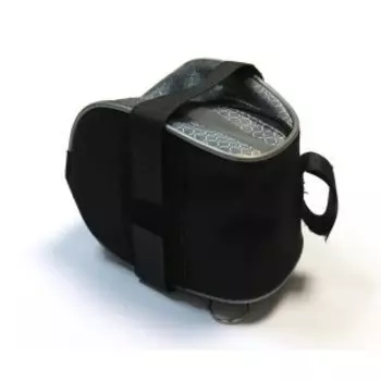 Велосумка Alpine, подседельная, большая, на липучках, черный, вс065.017.200