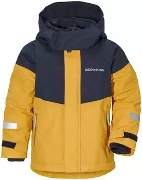 Куртка детская Didriksons LUN KIDS JACKET, пшеничный желтый, 502649 (Размер: 100 )