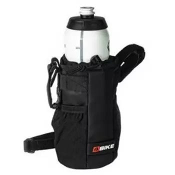 Велосумка-кормушка 4BIKE Drink Holder, 100% влагозащита, термоизоляция, на руль, для байкпакинга, черный, ARV000298