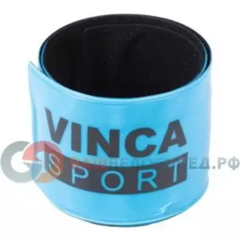 Светоотражающий браслет Vinca Sport, синий, 38*400 мм, RA 132-3