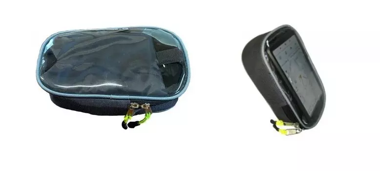 Велосумка MASTER BOXER, на руль, отделение для смартфона, влагозащищенная, нейлон, 23x13x9 см, вс042.021.1.0