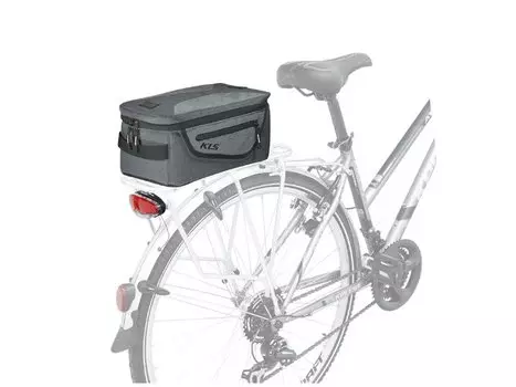 Велосумка на багажник KELLYS SPASE CITY,объем: 10л, цвет серый.