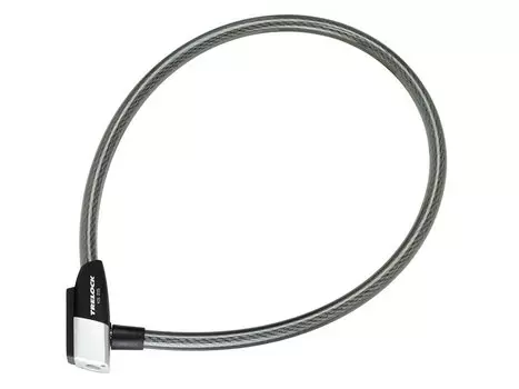 Велосипедный замок TRELOCK KS 215, тросовый, на ключ, 12 х 1000 мм, черный, 8002070