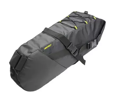 Велосумка под седло PROTECT до 14 л., серия Bikepacking, черный, 555-677