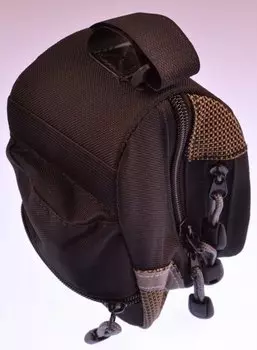 Велосумка под седло Stark G-3, большая, с чехлом от дождя, черно-бежевая, G-3