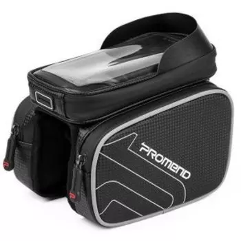 Велосумка Promend на верхнюю трубу рамы, черная, ZBB-14E36BLK
