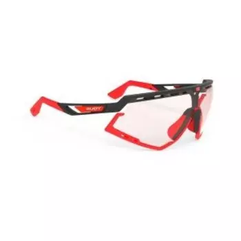 Очки велосипедные Rudy Project DEFENDER Gloss Black/Bumpers Red - Impct Photochromic, SP527406-0001