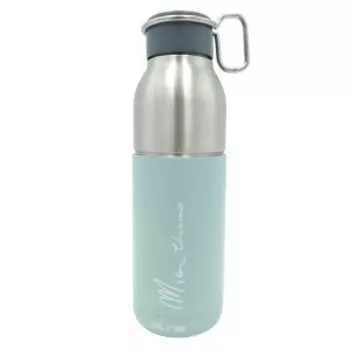 Фляга велосипедная Elite MIA Termo, 550 мл, нержавеющая сталь, термо, вакуумная изоляция, зеленый, EL0200202