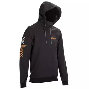 Велотолстовка Leatt MTB Gravity 3.0 Hoodie, Black, 2025, 5025010742 (Размер: M, Цвет: Черный)