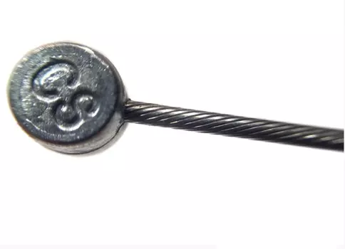 Велотрос тормозной JAGWIRE гладкий 1,5Х2000мм, нержавеющая сталь, 100 штук в коробке, 8009810