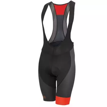 Велотрусы c лямками Biemme Vivo, AB97 черный/красный, A21L206M (Размер: S)