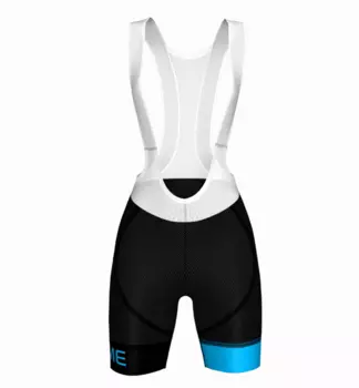 Велотрусы c лямками Вiemme Legend, черно-голубой 2019