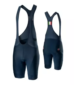 Велотрусы Castelli Italia 20, темно-синие, 2020