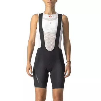 Велотрусы Castelli VELOCISSIMA 3, женский, с лямками, черный, 4522050