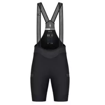 Велотрусы GOBIK GRIT MEN - K10, c лямками, черный, 10-02-067-002