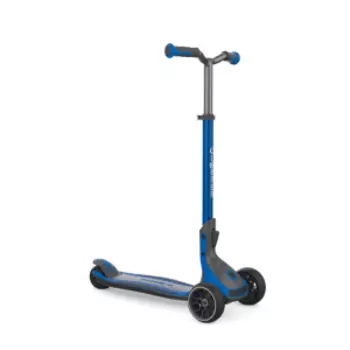 Самокат Globber ULTIMUM, складной, трехколесный, нагрузка до 100 кг, синий, 612-100