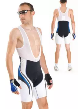 Велотрусы с лямками Biemme Carboion, Синий черный, A21B202M