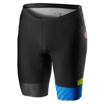Велотрусы триатлон Castelli FREE TRI SHORT, черный/синий, 2020