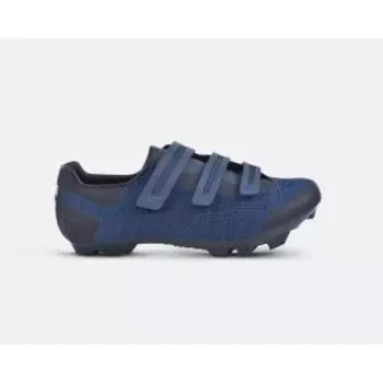 Велотуфли FLR MTB F-55 Knit, Black Blue, 2023, FLR58941