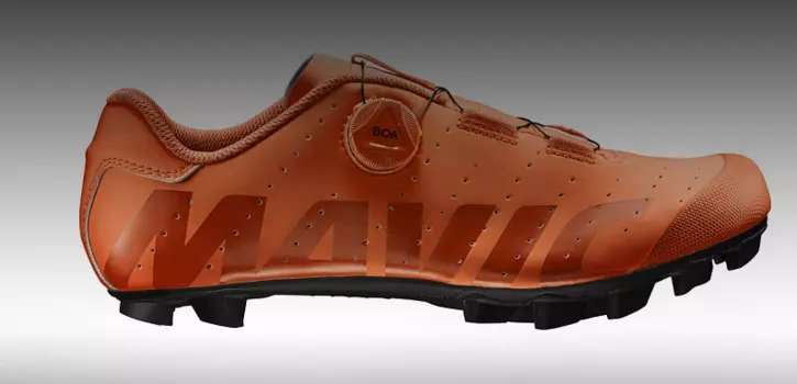 Велотуфли MAVIC Crossmax Boa, красно-коричневый, 2020