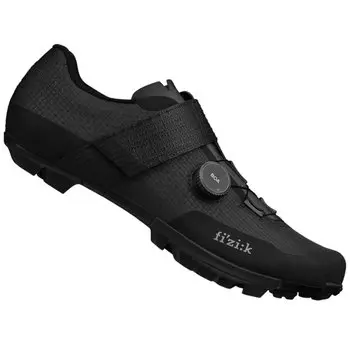 Велотуфли MTB Fizik VENTO FEROX CARBON, черный, VEX1WMR1C (Размер: 42,5, Цвет: Черный)