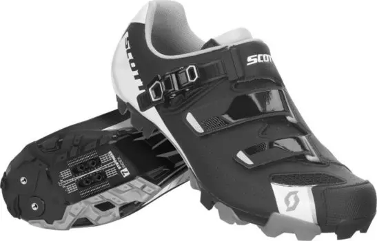 Велотуфли SCOTT Mtb Pro, matt black/gloss whitе, 2020