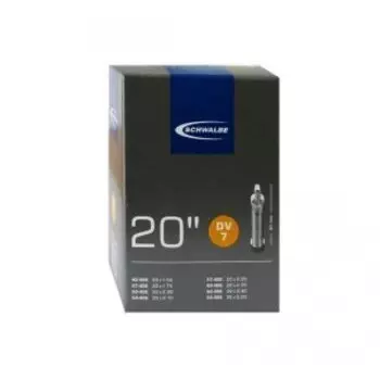 Камера велосипедная SCHWALBE, 20", 40/62-406 IB, DV7 40 mm, 05-10415611
