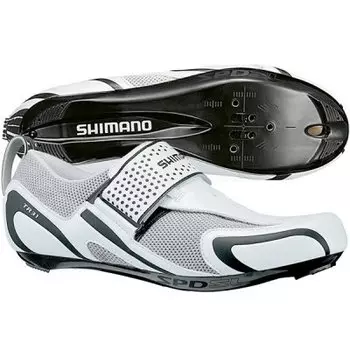 Велотуфли Shimano SH-TR31, белый/черный