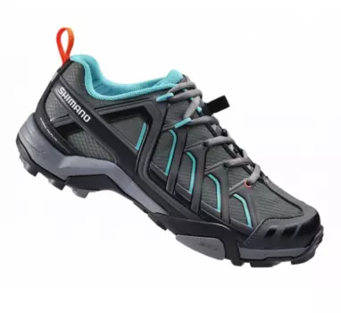 Велотуфли Shimano SH-WM34G, женские, серо-зелёный