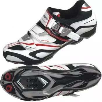 Велотуфли Shimano SH-XC60, белый/красный