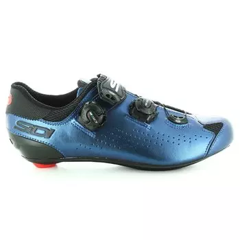 Велотуфли шоссейные SIDI GENIUS 10, синий/fluo, 2022-2023, CGENIUS10 (Размер: 42.5, Цвет: Cиний/fluo)