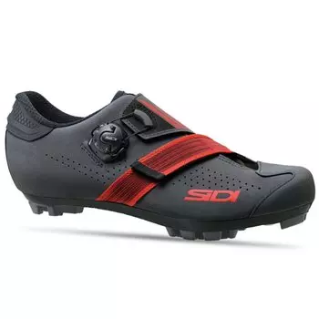 Велотуфли SIDI MTB AERTIS, серый/красный, CAERTIS (Размер: 38,5, Цвет: Серый/красный)
