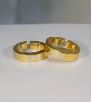 Кольца Colt Lock-On, золото, 2шт, ER-6