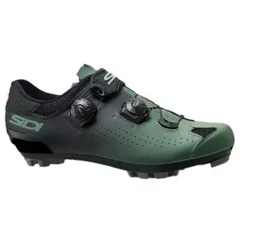 Велотуфли SIDI MTB EAGLE 10, темно-зеленый/черный, 2024, CEAGLE10 (Размер: 47, Цвет: Темно-зеленый/черный)
