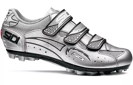 Велотуфли SIDI MTB GIAU, стальной серебрянный, 2015