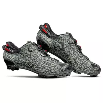 Велотуфли SIDI MTB TIGER 2 SRS Dzero Carbon, серо-зеленый/черный, CTIGER2DZERO (Размер: 41, Цвет: Серо-зеленый/черный)