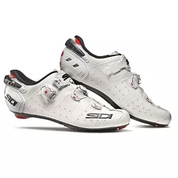 Велотуфли SIDI WIRE 2 Carbon, белый/белый, CWIRE2C (Размер: 39.5, Цвет: Белый/белый)