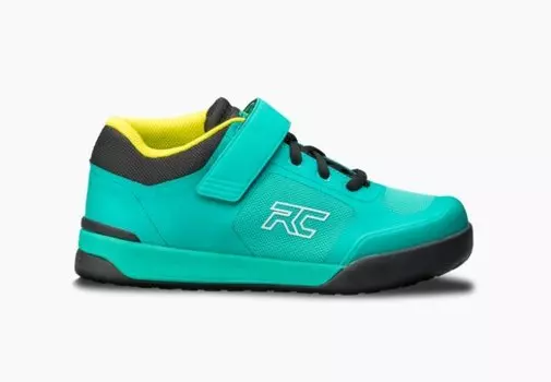 Велотуфли женские Ride Concepts Traverse Womens, Teal/Lime, 5, 2021, 2350-510
