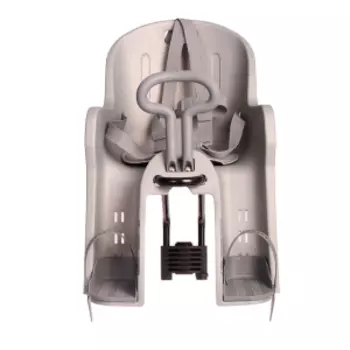 Детское велокресло Baoqi, на подседельную трубу, серое, до 15 кг, BQ-10 (grey)